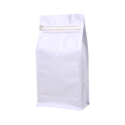 YC Flat Bottom Side Gusset 100g 12 Oz Coffee Bags With Valve