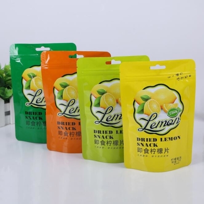 TUV Biodegradable Packaging Bags Anti Oxidation Industrial Compostable Stand Up Pouches
