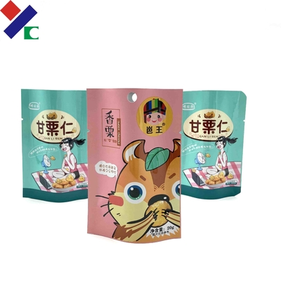 Plastic Zipper Retort Pouch Packaging Smell Proof Moisture Proof Resealable Mylar Bags