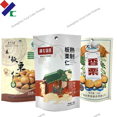 Food Grade Chicken Wings Retortable Pacakging Bags Vacuum Sealed Foil High Barrier