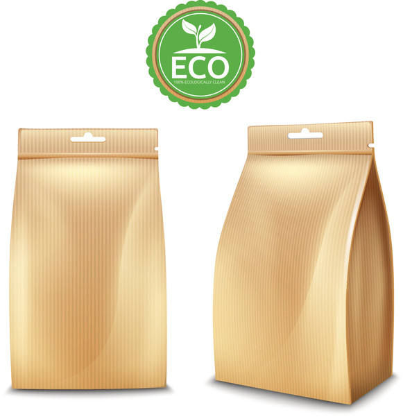 High Barrier Biodegradable Packaging Bags Flat Bottom Multi Layers For Food Packaging