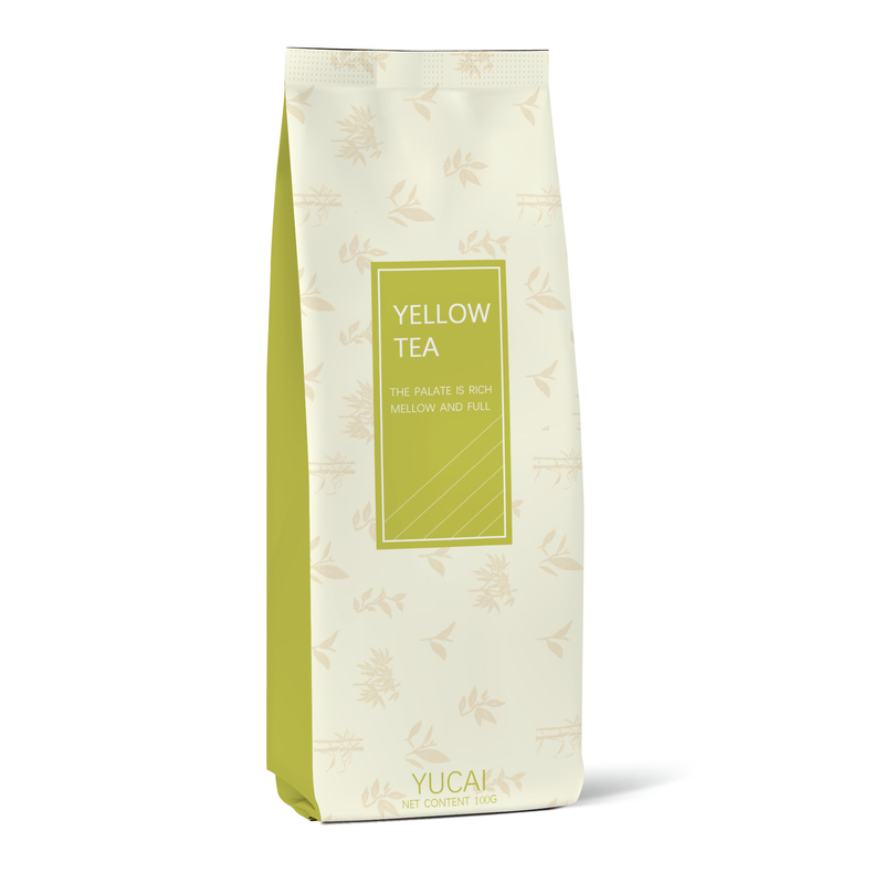 Custom Side Gusset Tea Packaging Bags Laminated Plastic Matte Finished Waterproof